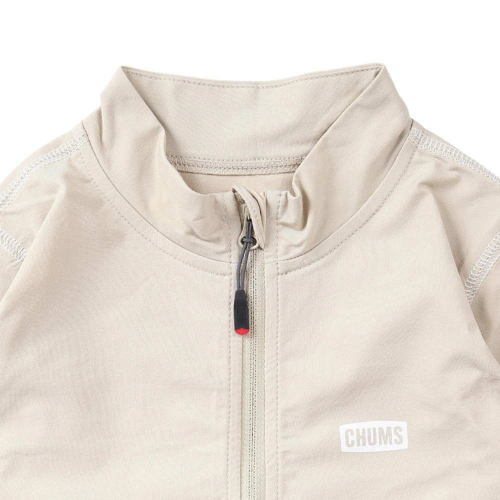 チャムス（CHUMS）（キッズ）スプラッシュ ビッグブービー ジップアップ ラッシュガード CH20-1093-G057 水陸両用 UVカット