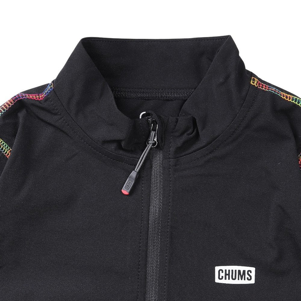 チャムス（CHUMS）（キッズ）スプラッシュ ビッグブービー ジップアップ ラッシュガード CH20-1093-K001 水陸両用 UVカット