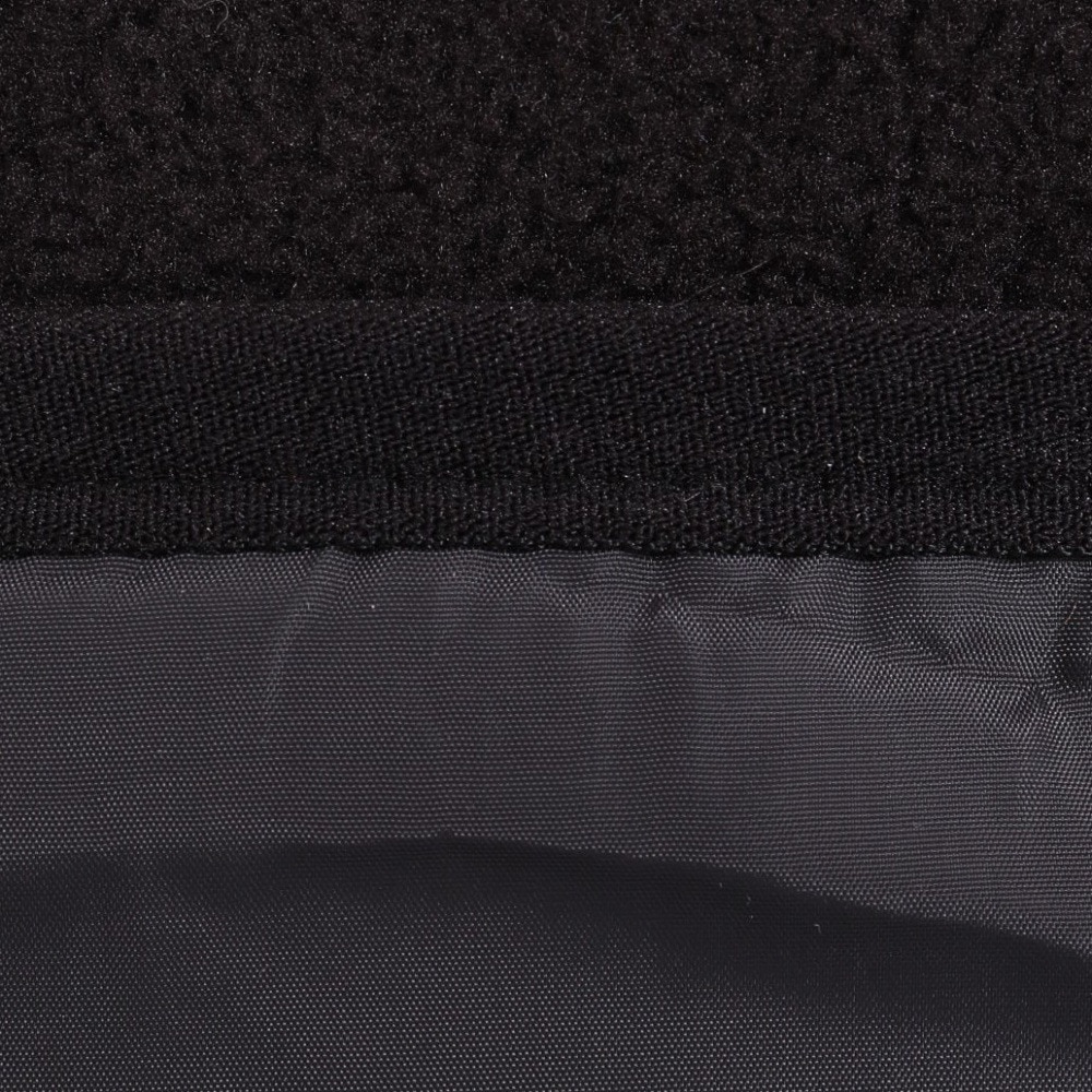 チャムス（CHUMS）（キッズ）ジュニア アウター ベスト ブービーステッチ フリースベスト CH24-1060-K001 ブラック