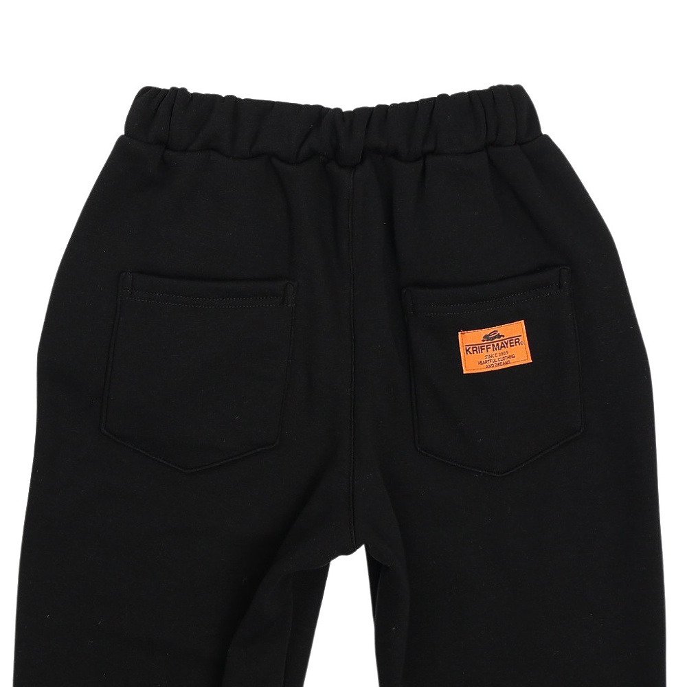 クリフメイヤー（KRIFF MAYER）（キッズ）ジュニア 裏シャギーパンツ J2517858:19:BLACK