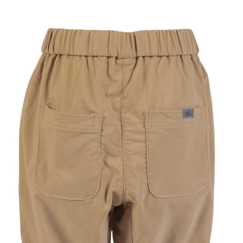 クリフメイヤー（KRIFF MAYER）（キッズ）マチ付き むちゃ伸び ライトパンツ J2536401:20:BEIGE