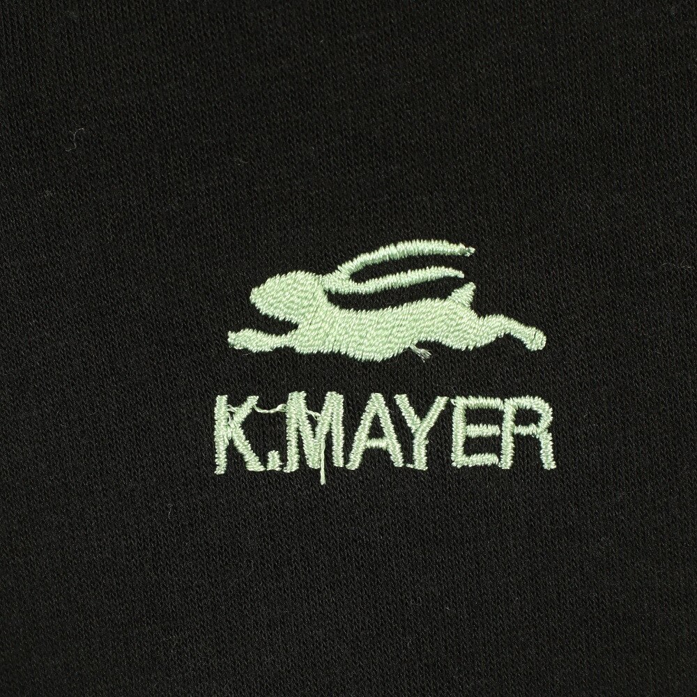 クリフメイヤー（KRIFF MAYER）（キッズ）ジュニア 裏シャギー あたたか 裾リブパンツ 2217838K-19:BLACK