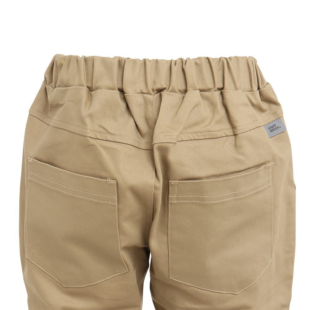 クリフメイヤー（KRIFF MAYER）（キッズ）キッズ パンツ ロールアップ配色パンツ 2237843K-20:BEIGE ベージュ ストレッチ 丈調節 ウエストゴム 120 130 140 150