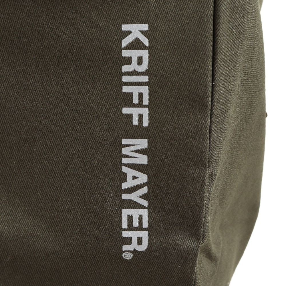 クリフメイヤー（KRIFF MAYER）（キッズ）キッズ パンツ ロールアップ配色パンツ 2237843K-69:KHAKI カーキ ストレッチ 丈調節 ウエストゴム 120 130 140 150