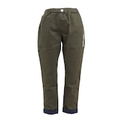 クリフメイヤー（KRIFF MAYER）（キッズ）キッズ パンツ ロールアップ配色パンツ 2237843K-69:KHAKI カーキ ストレッチ 丈調節 ウエストゴム 120 130 140 150