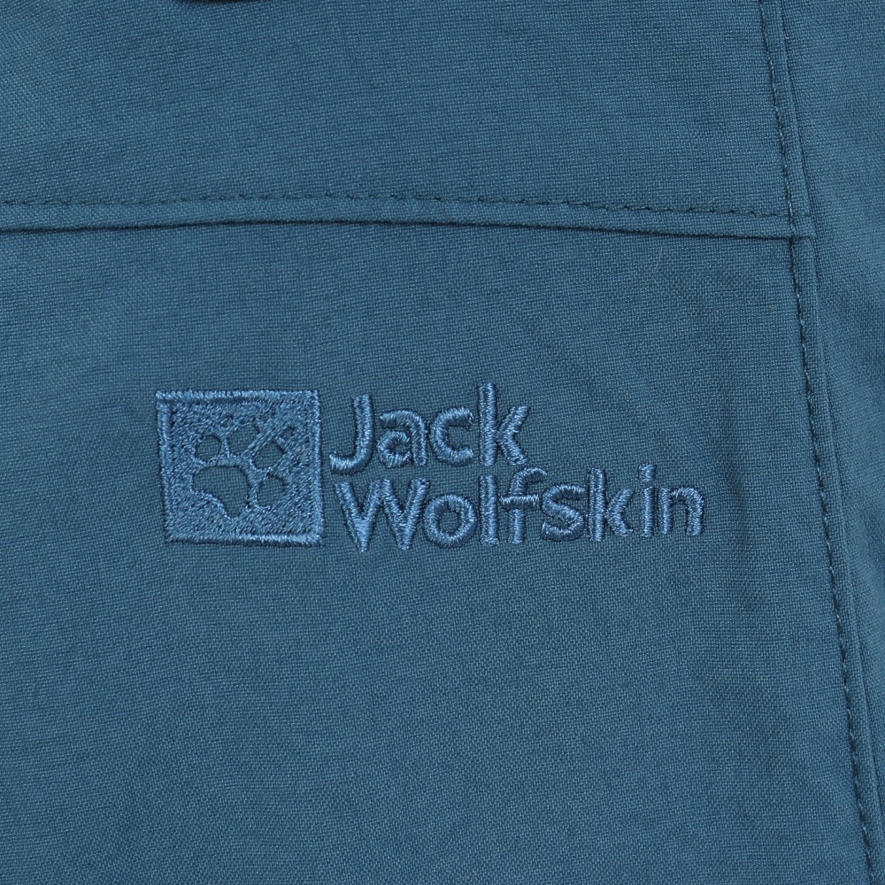 ジャックウルフスキン（JackWolfskin）（キッズ）カーゴパンツ トレジャーハンターパンツ 1608381-1274 マリーンブルー