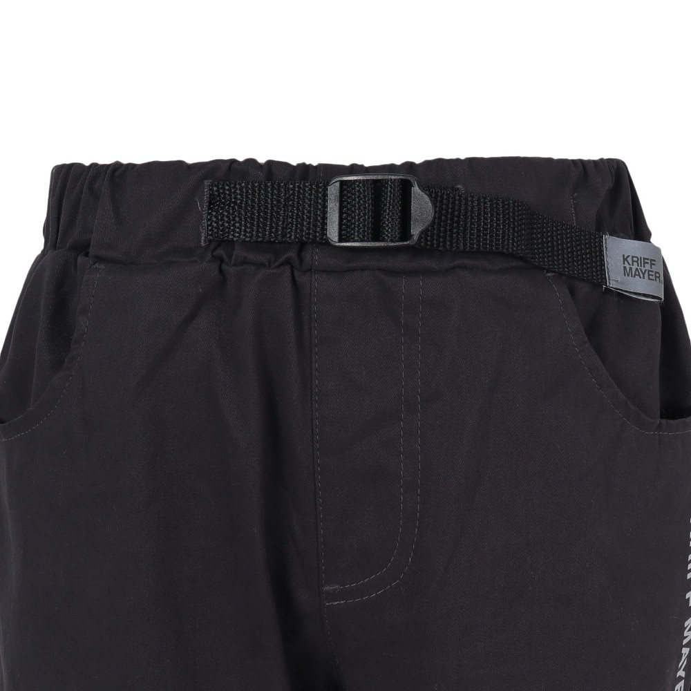クリフメイヤー（KRIFF MAYER）（キッズ）ジュニア パンツ ストレッチ クライミングパンツ 2337856KX-17:CHARCOAL チャコールグレー ウエスト調節