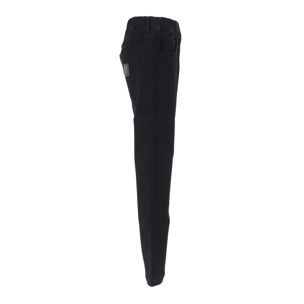 クリフメイヤー（KRIFF MAYER）（キッズ）ジュニア パンツ ボトム パンケーキパンツ 2416402K:19:BLACK ブラック 裏起毛 ストレッチ