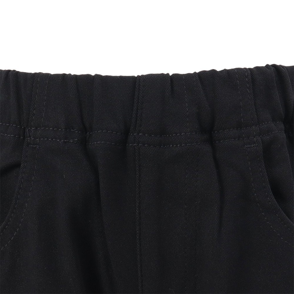 クリフメイヤー（KRIFF MAYER）（キッズ）ジュニア パンツ ボトム パンケーキパンツ 2416402K:19:BLACK ブラック 裏起毛 ストレッチ