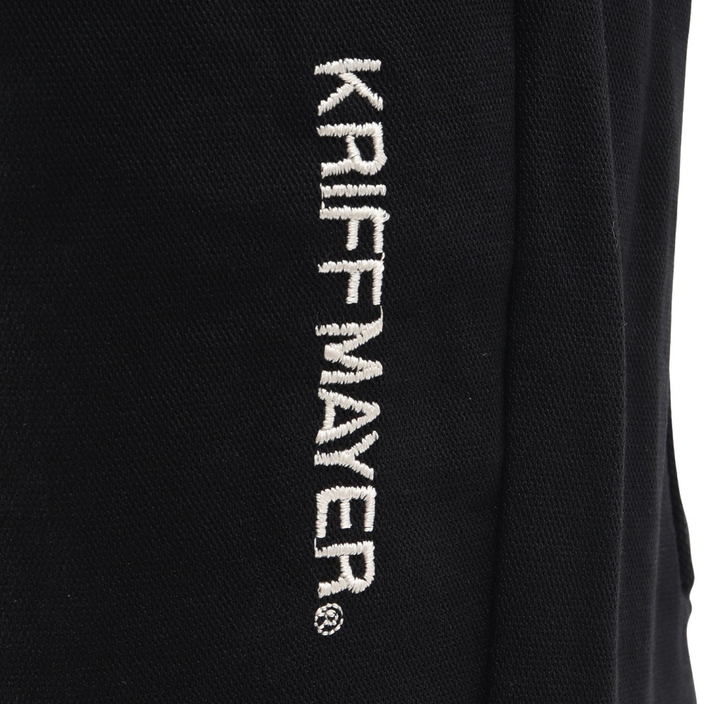 クリフメイヤー（KRIFF MAYER）（キッズ）ジュニア パンツ ボトム パンケーキパンツ 2416402K:19:BLACK ブラック 裏起毛 ストレッチ