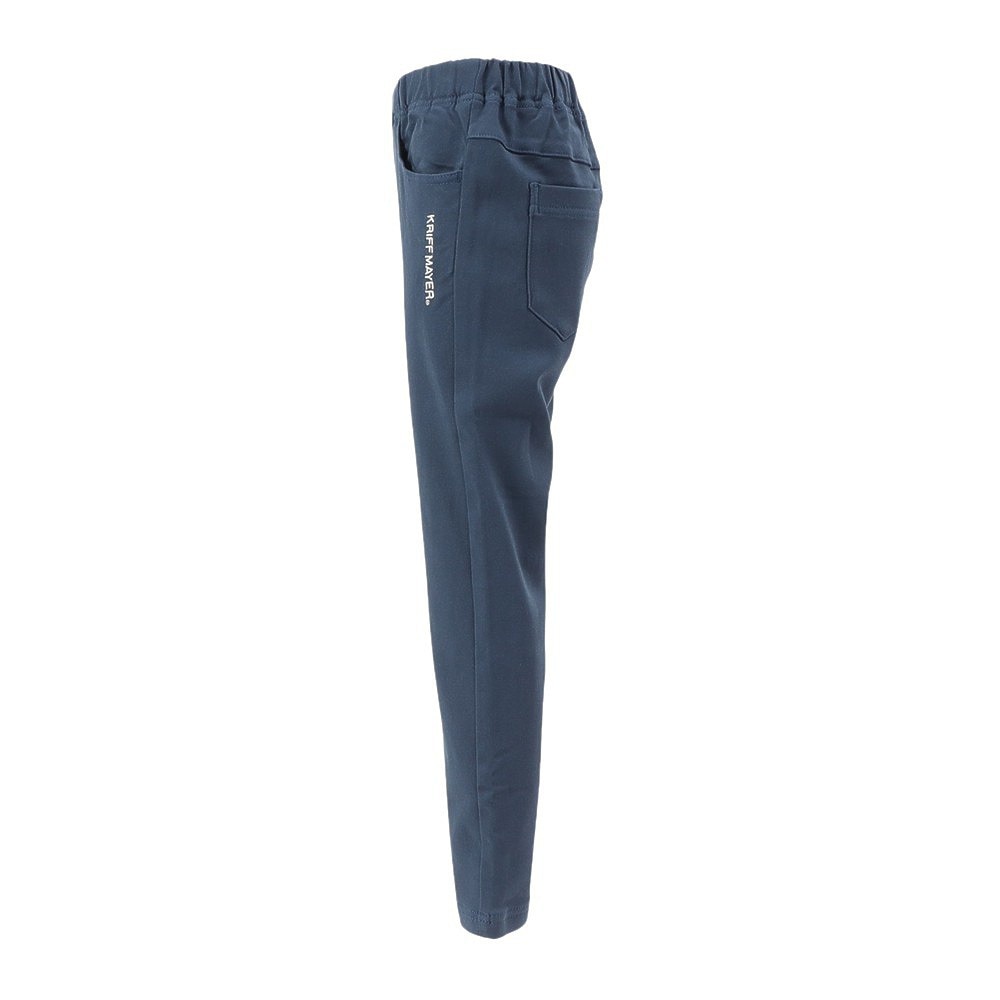 クリフメイヤー（KRIFF MAYER）（キッズ）ジュニア パンツ ボトム パンケーキ パンツ 2416402K:79:NAVY ネイビー 裏起毛 ストレッチ