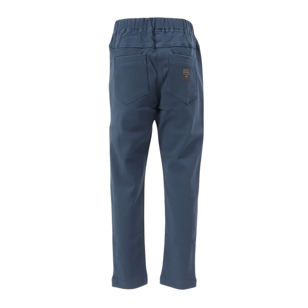 クリフメイヤー（KRIFF MAYER）（キッズ）ジュニア パンツ ボトム パンケーキ パンツ 2416402K:79:NAVY ネイビー 裏起毛 ストレッチ