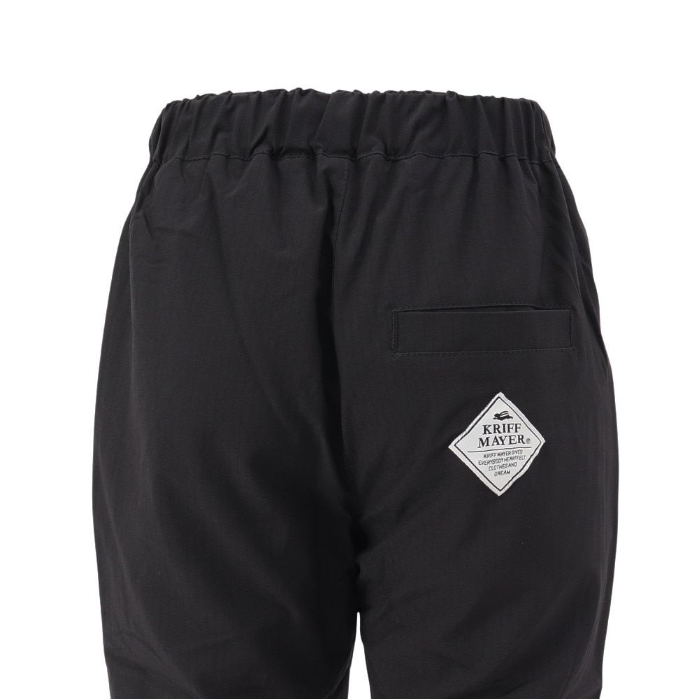 クリフメイヤー（KRIFF MAYER）（キッズ）ジュニア パンツ 撥水 裏付きクライミングパンツ 2417863K:19:BLACK ブラック 膝タック ストレッチ
