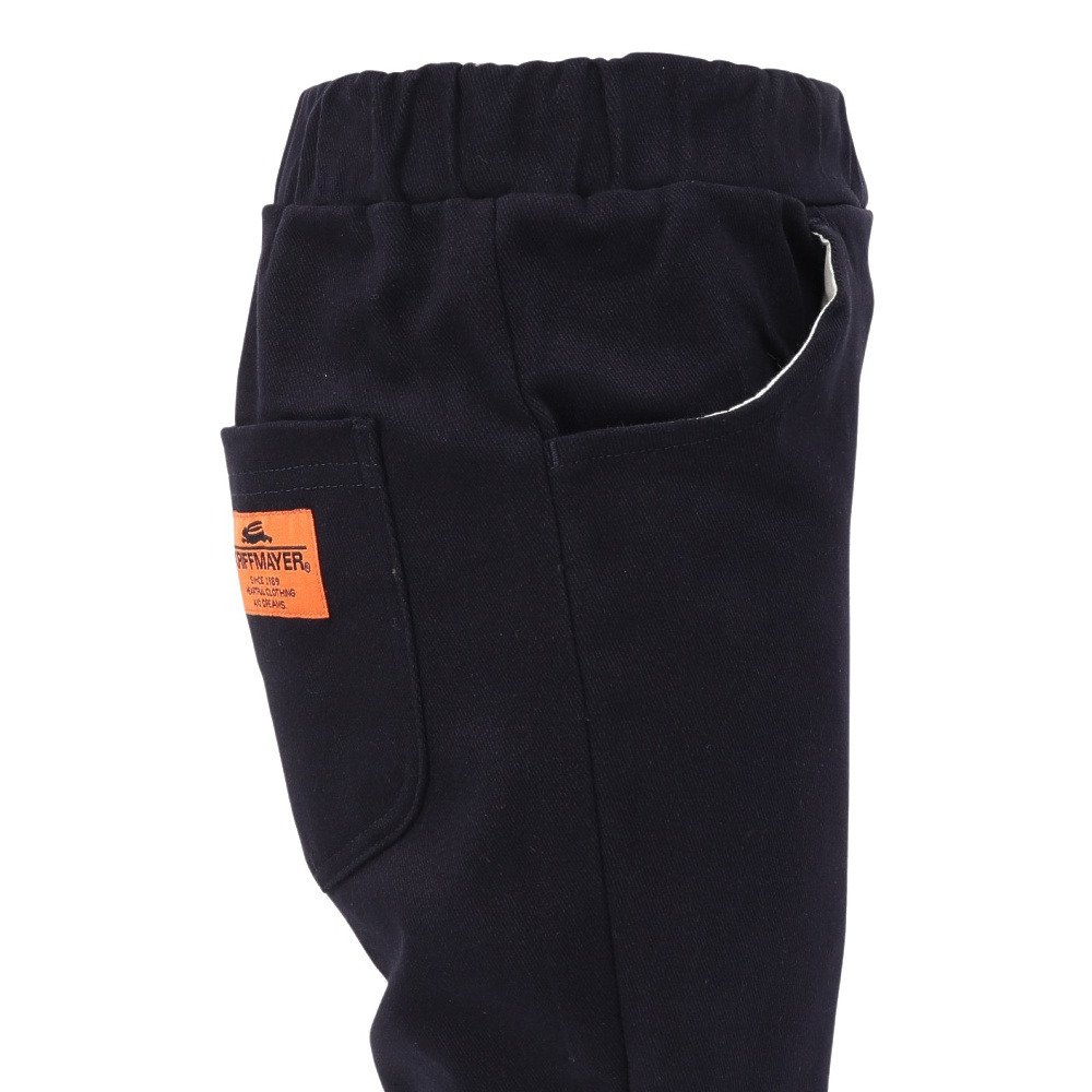 クリフメイヤー（KRIFF MAYER）（キッズ）キッズ 綿起毛テーパードパンツ J2517202:79:NAVY