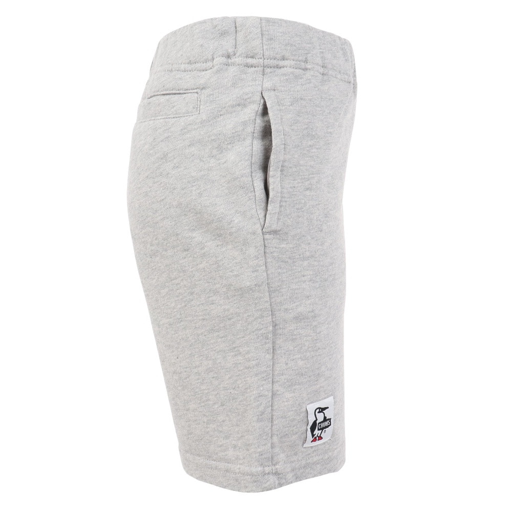 チャムス（CHUMS）（キッズ）ジュニア スウェット ハーフパンツ ハリケーンウォーカース CH23-1086-G005 グレー