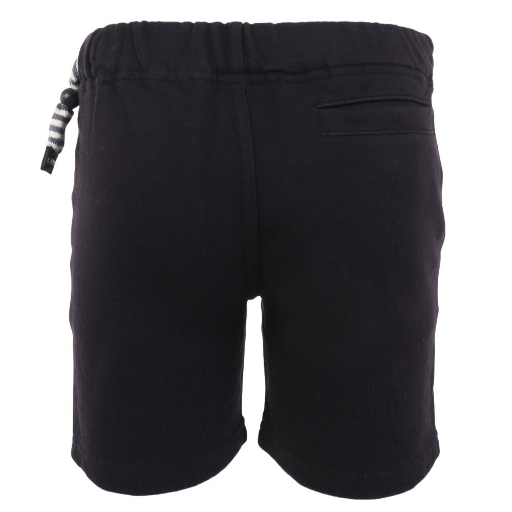 チャムス（CHUMS）（キッズ）ジュニア スウェット ハーフパンツ ハリケーンウォーカース CH23-1086-K001 ブラック