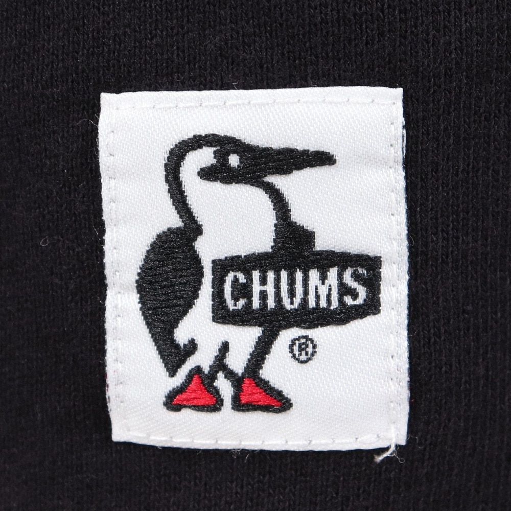 チャムス（CHUMS）（キッズ）ジュニア スウェット ハーフパンツ ハリケーンウォーカース CH23-1086-K001 ブラック