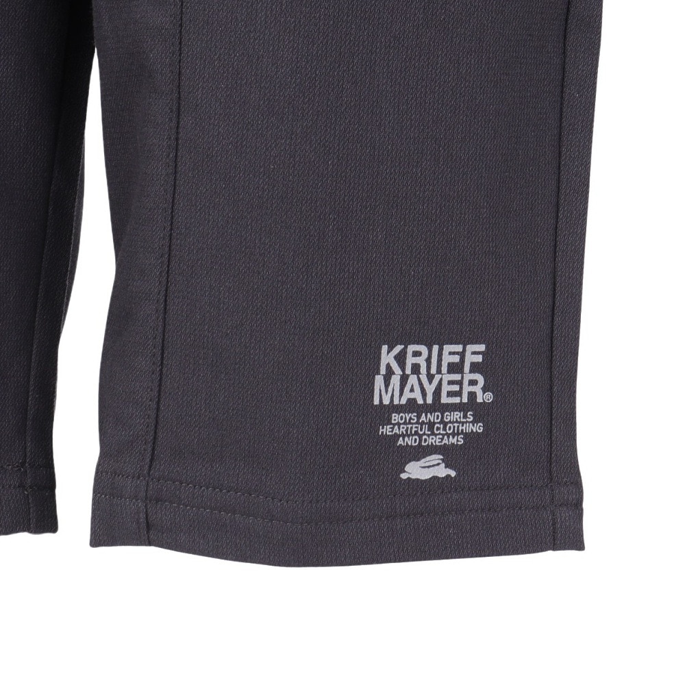 クリフメイヤー（KRIFF MAYER）（キッズ）ジュニア メッシュ ツイルショーツ 2347875K-17 CHARCOAL