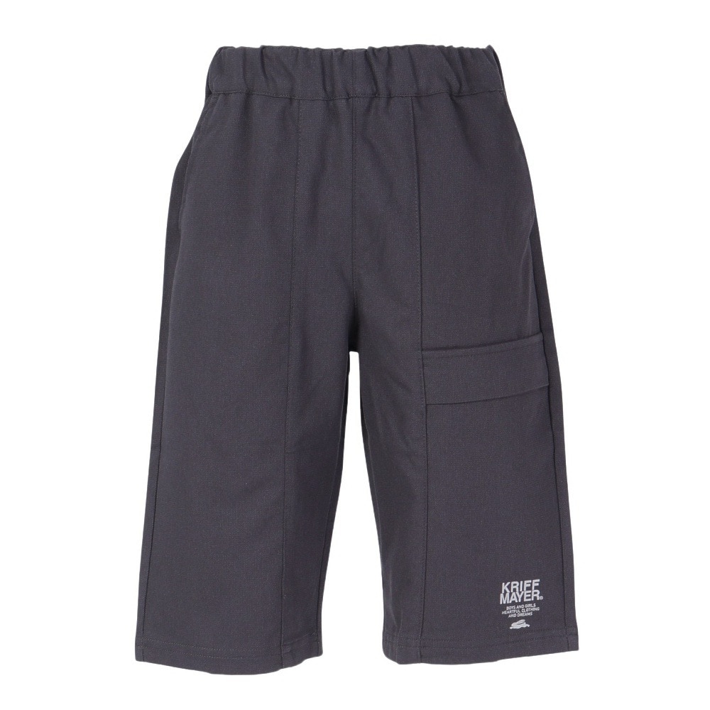 クリフメイヤー（KRIFF MAYER）（キッズ）ジュニア メッシュ ツイルショーツ 2347875K-17 CHARCOAL