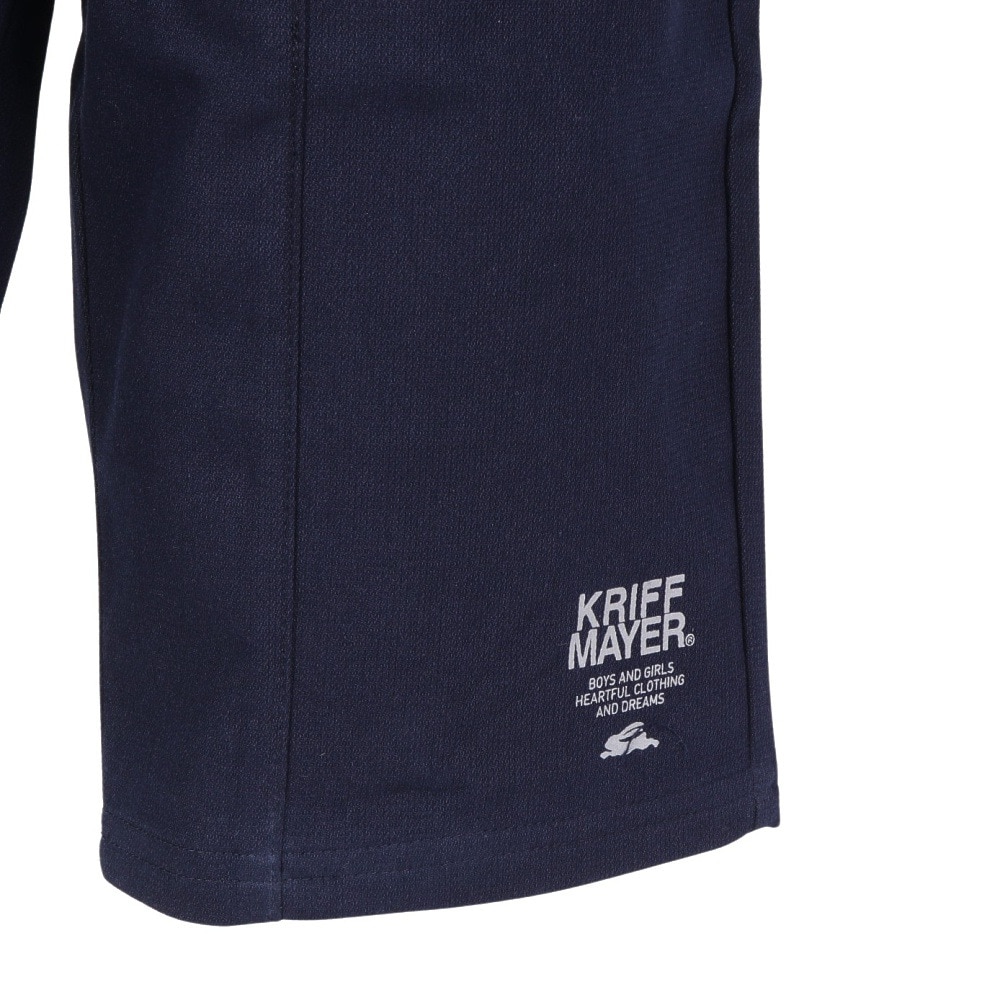 クリフメイヤー（KRIFF MAYER）（キッズ）ジュニア メッシュ ツイル ショーツ 2347875K-79 NAVY