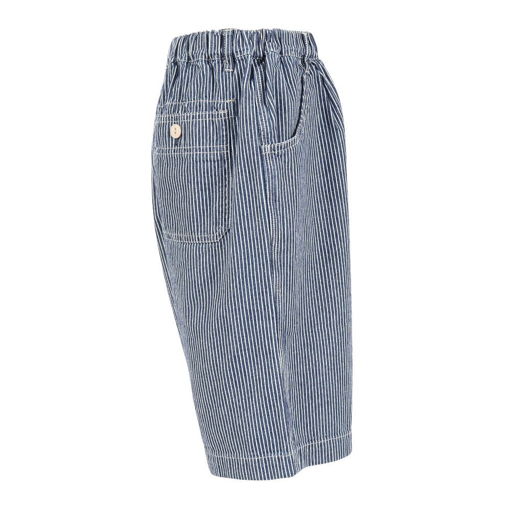 クリフメイヤー（KRIFF MAYER）（キッズ）ライトオンスデニムショーツ J2545130:1571:NAVY-STRP