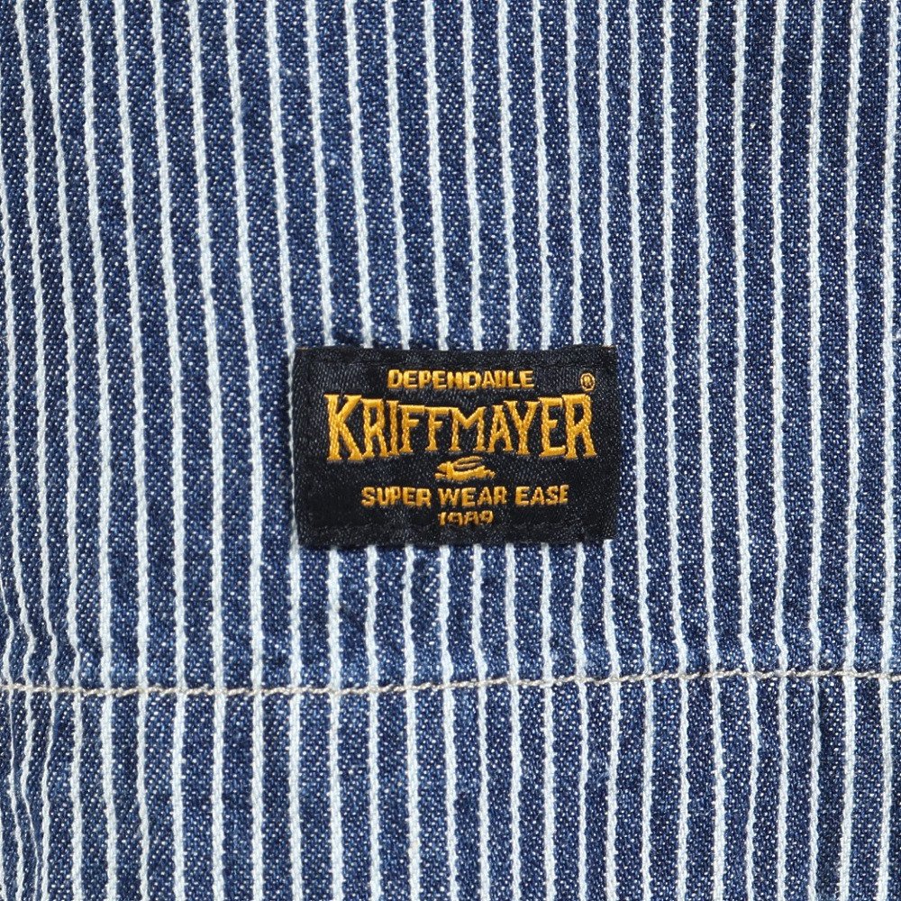 クリフメイヤー（KRIFF MAYER）（キッズ）ライトオンスデニムショーツ J2545130:1571:NAVY-STRP