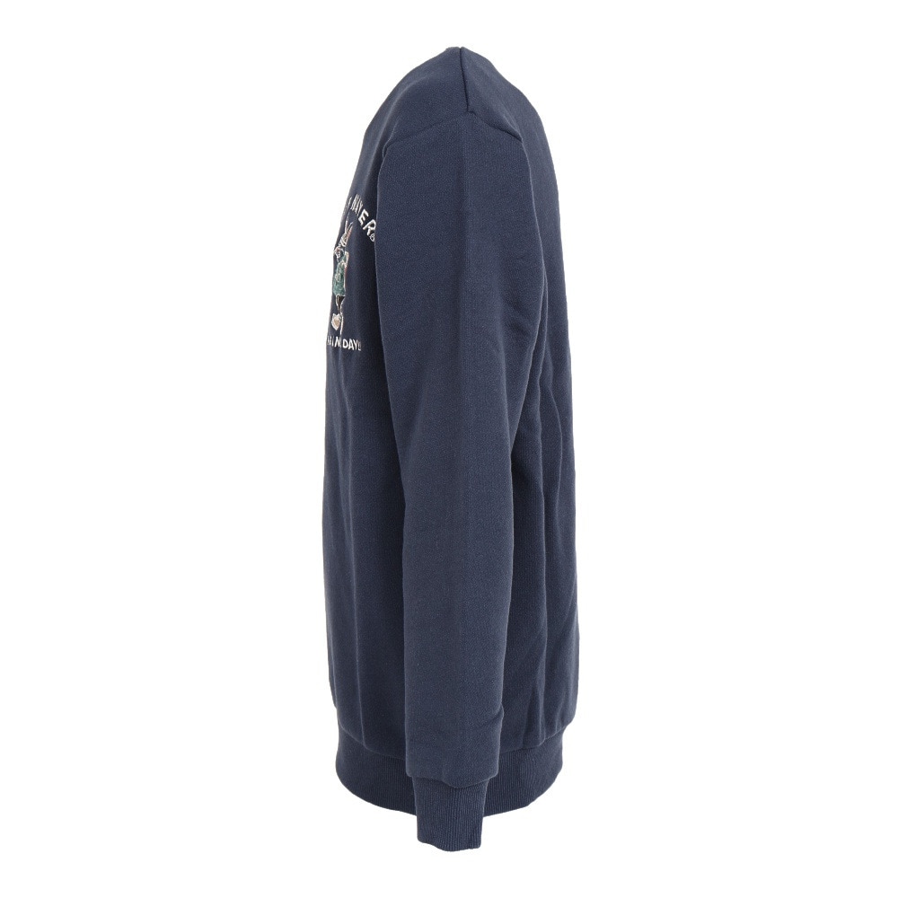 クリフメイヤー（KRIFF MAYER）（キッズ）スウェット トレーナー キャンプラビット 裏毛クルー 2223111K-79:NAVY