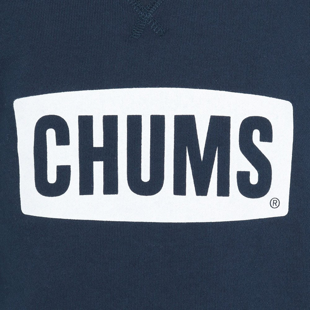 チャムス（CHUMS）（キッズ）キッズチャムス ロゴクルーネック トップ ループパイル CH20-1077-N001