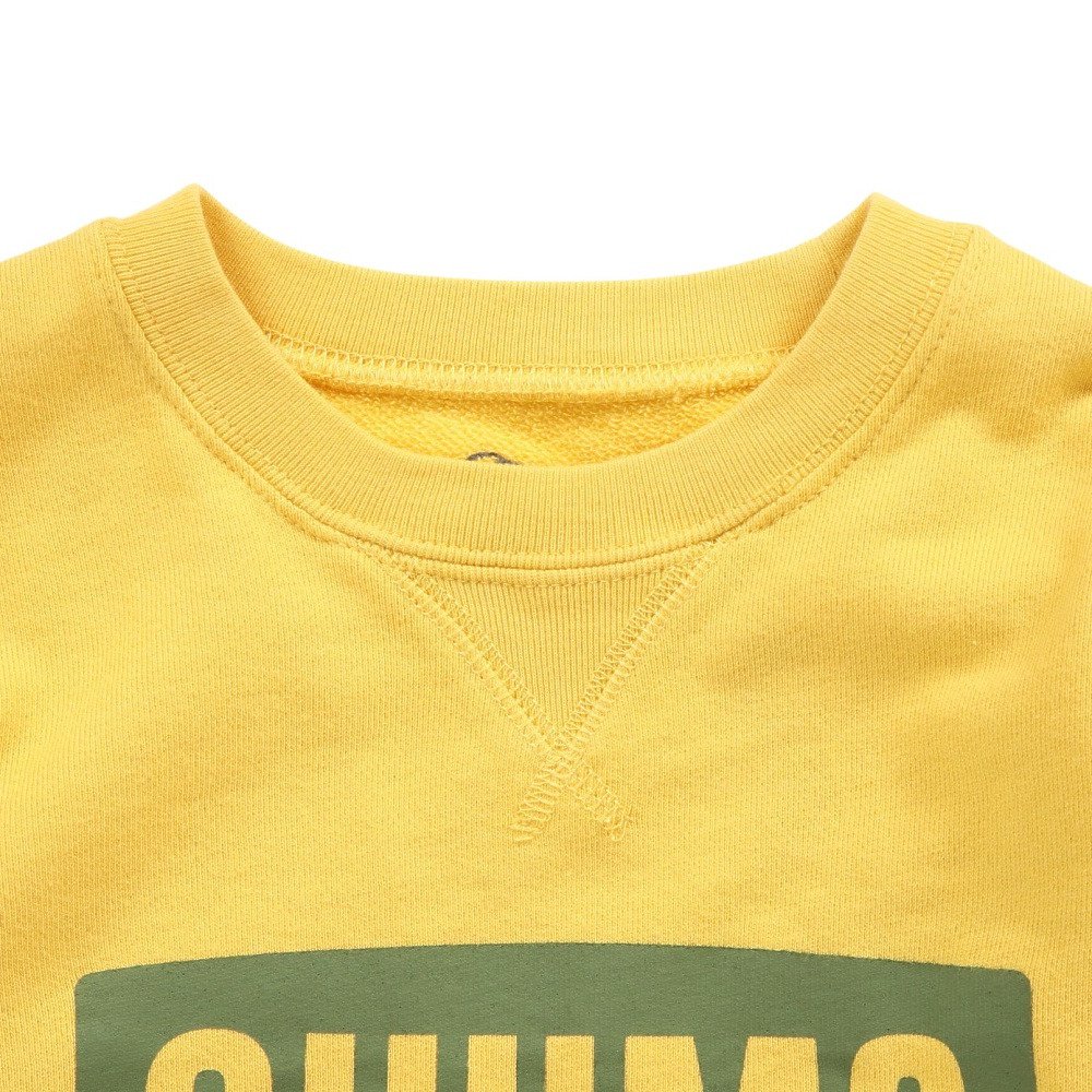 チャムス（CHUMS）（キッズ）キッズチャムス ロゴクルーネック トップ ループパイル CH20-1077-Y001