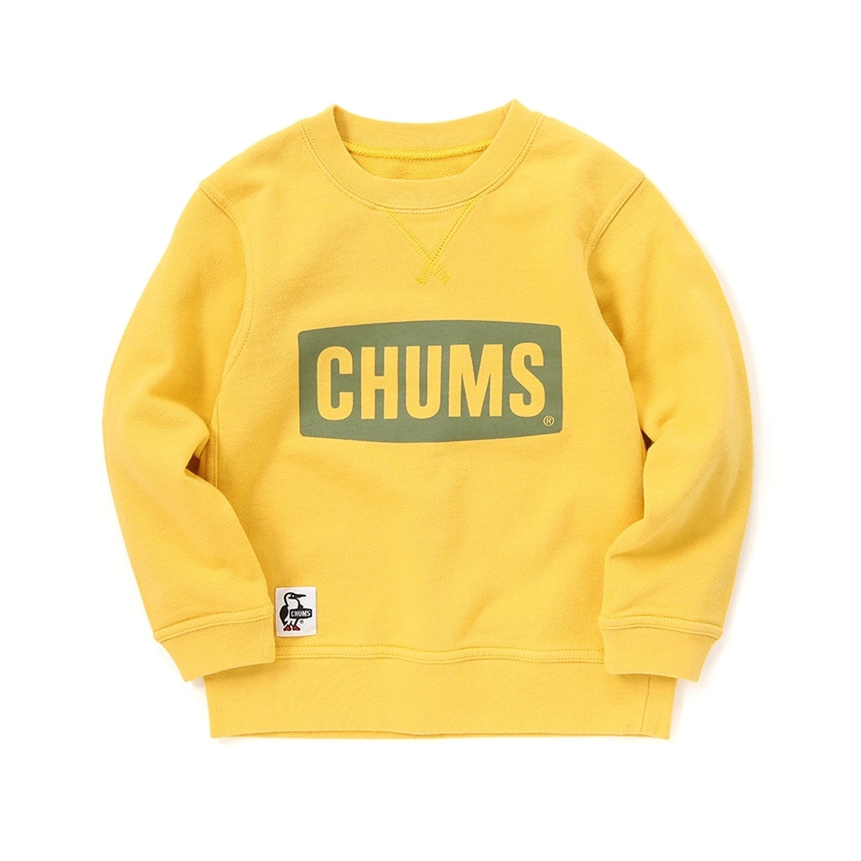 チャムス（CHUMS）（キッズ）キッズチャムス ロゴクルーネック トップ ループパイル CH20-1077-Y001