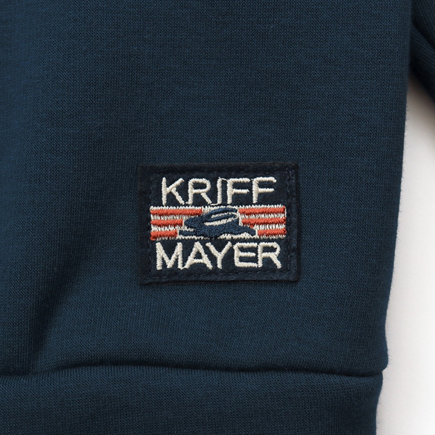 クリフメイヤー（KRIFF MAYER）（キッズ）ジュニア 裏シャギークルー トップス J2517860:119:BLUE-GREEN