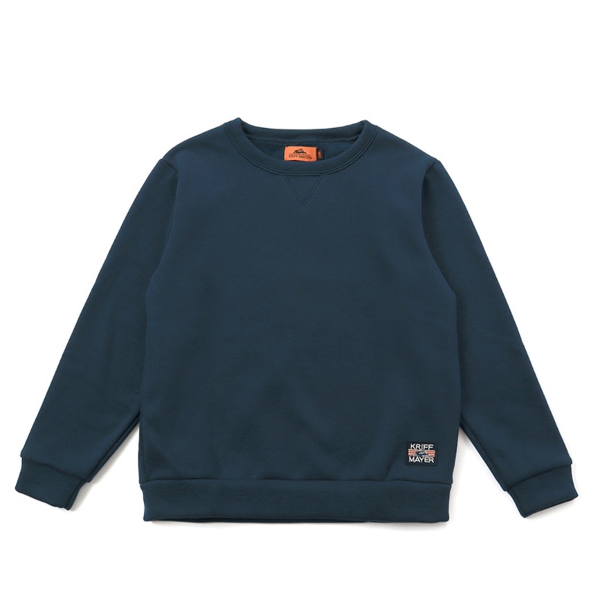 クリフメイヤー（KRIFF MAYER）（キッズ）ジュニア 裏シャギークルー トップス J2517860:119:BLUE-GREEN