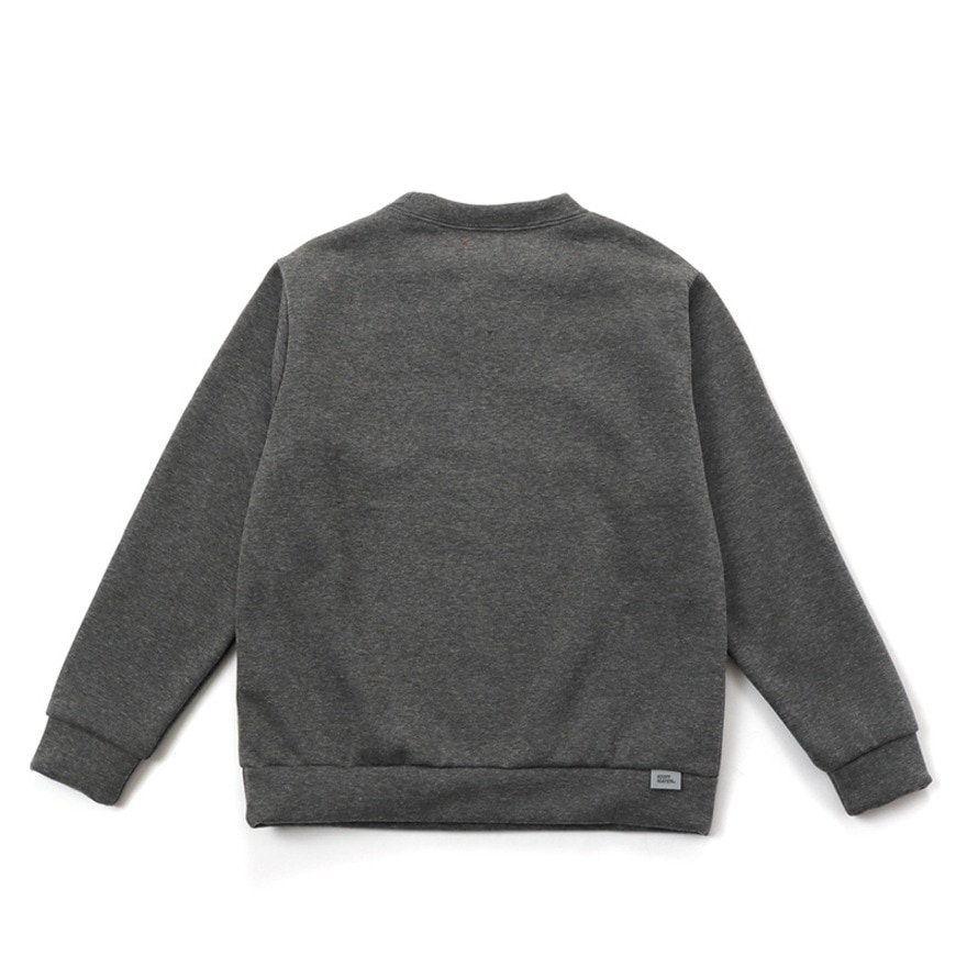 クリフメイヤー（KRIFF MAYER）（キッズ）ジュニア 裏シャギークルー トップス J2517860:17:CHARCOAL