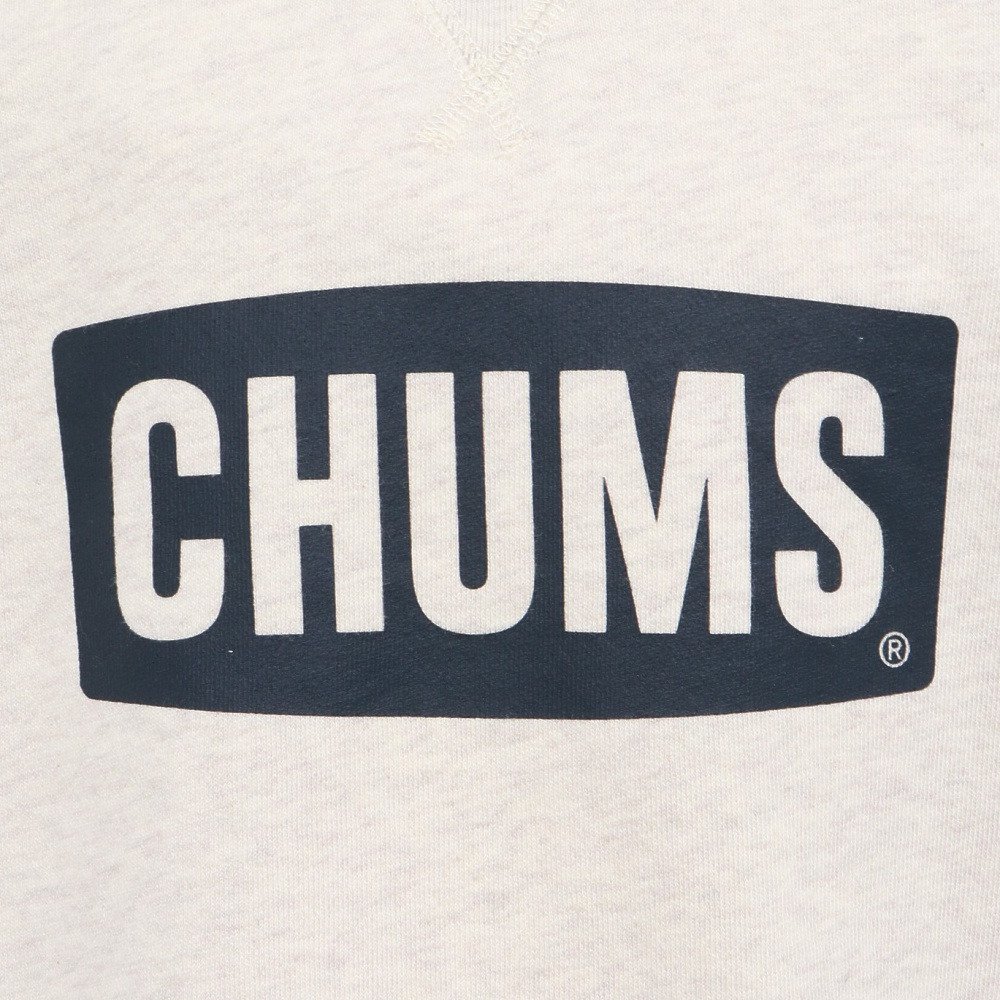 チャムス（CHUMS）（キッズ）キッズ チャムスロゴ クルートップ ループパイル 長袖スウェット CH20-1077-C103