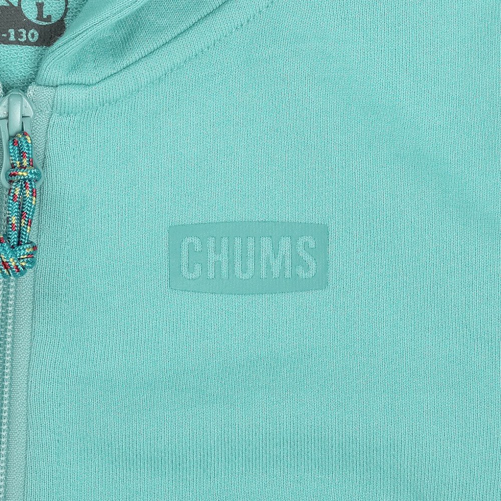 チャムス（CHUMS）（キッズ）ジュニア ループパイルブービーロゴジップパーカー CH20-1088-A002