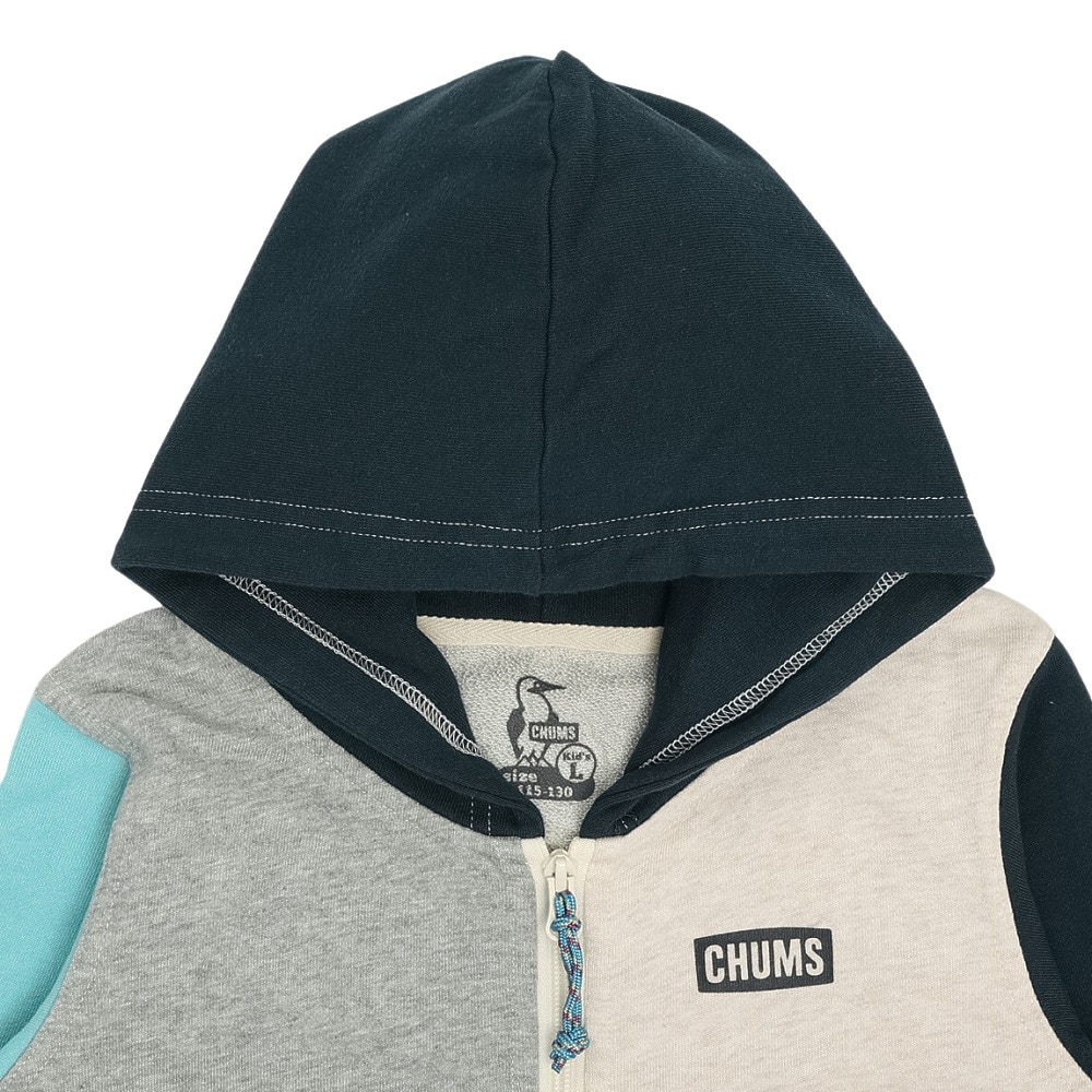 チャムス（CHUMS）（キッズ）ジュニア ループパイルブービーロゴジップ