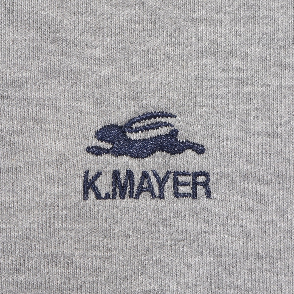 クリフメイヤー（KRIFF MAYER）（キッズ）ジュニア パーカー スウェット ロゴ刺繍パーカー 2317826K-15:GRAY グレー