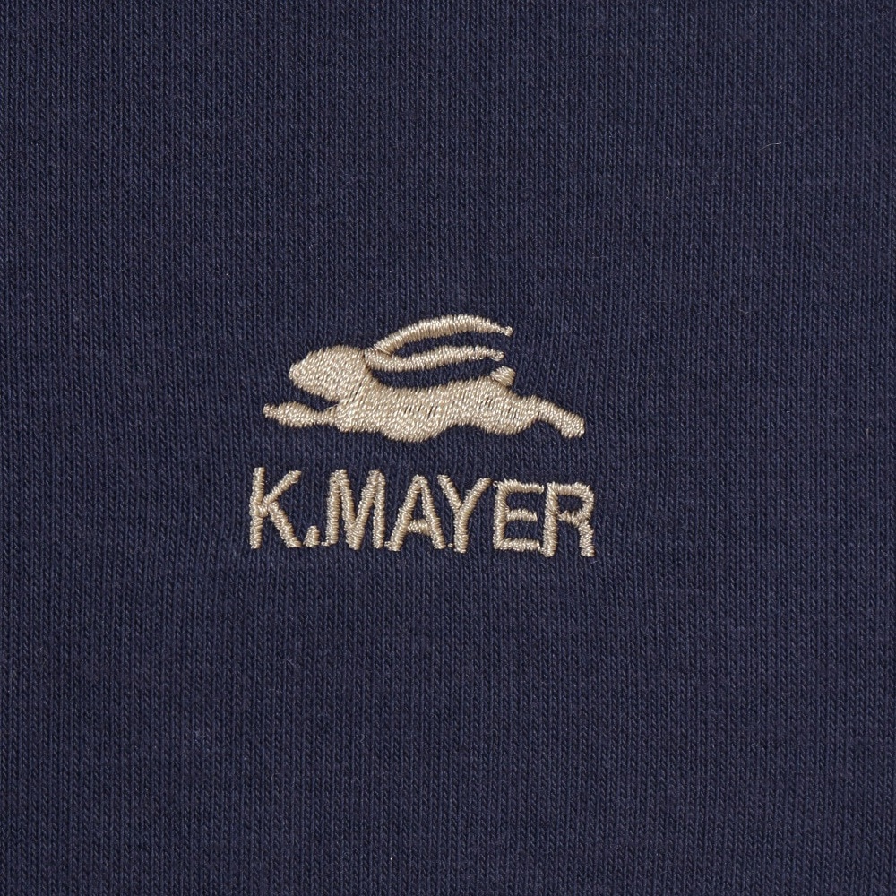 クリフメイヤー（KRIFF MAYER）（キッズ）ジュニア パーカー スウェット ロゴ刺繍パーカー 2317826K-79:NAVY ネイビー