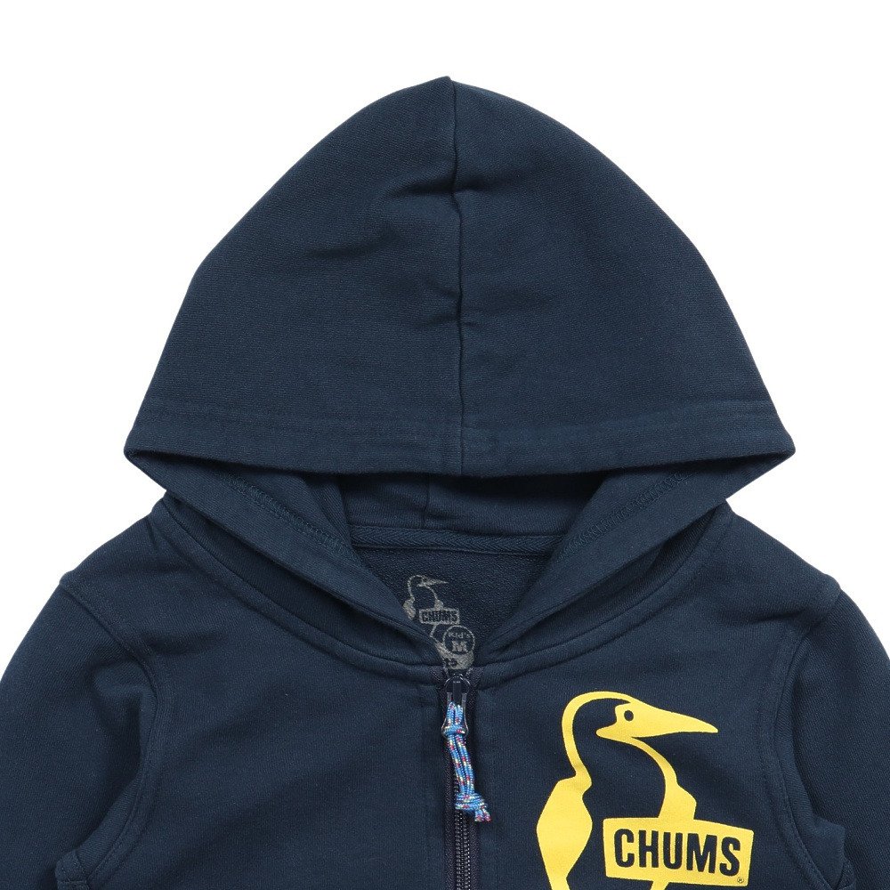 チャムス（CHUMS）（キッズ）キッズブービー ロゴジップパーカー ループパイル CH20-1079-N001