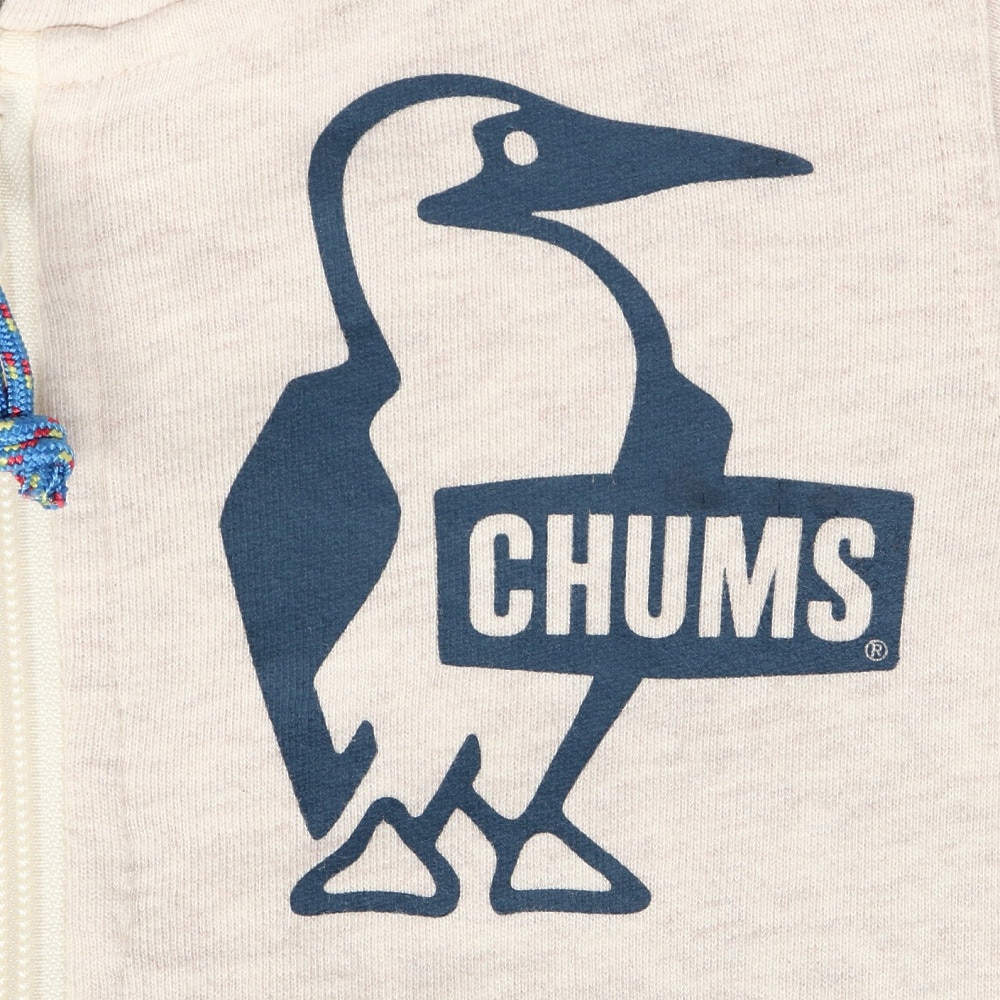 チャムス（CHUMS）（キッズ）キッズブービー ロゴジップパーカー ループパイル CH20-1079-W003