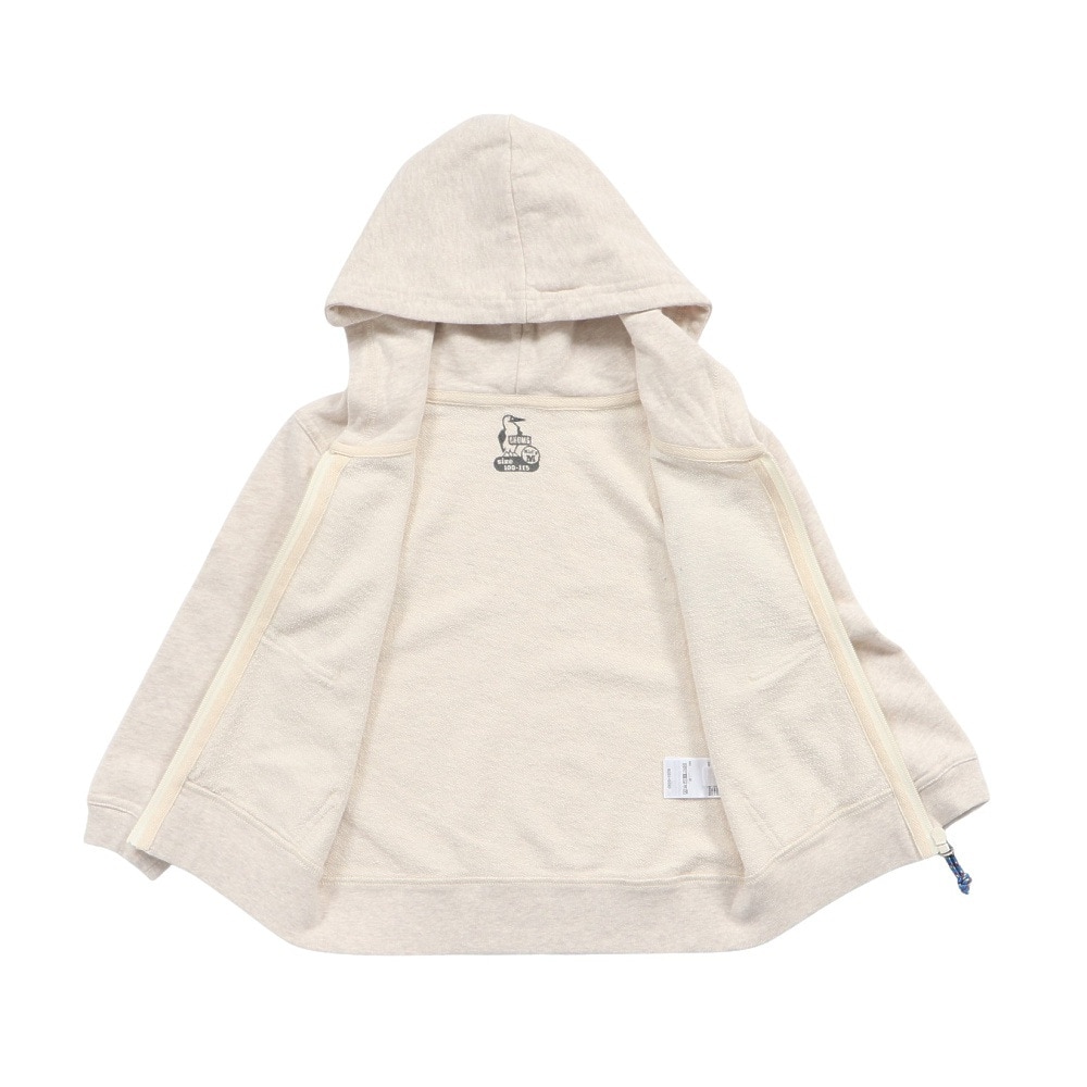 チャムス（CHUMS）（キッズ）キッズブービー ロゴジップパーカー ループパイル CH20-1079-W003