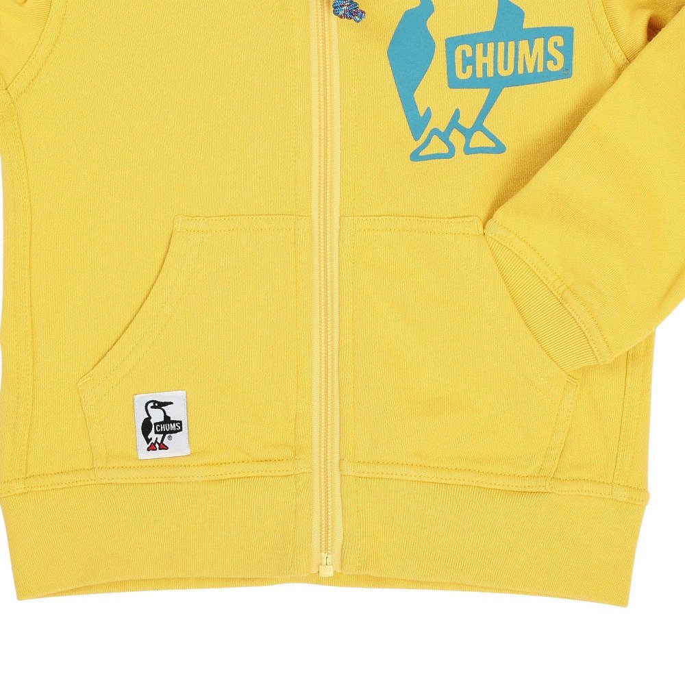 チャムス（CHUMS）（キッズ）キッズブービー ロゴジップパーカー ループパイル CH20-1079-Y001