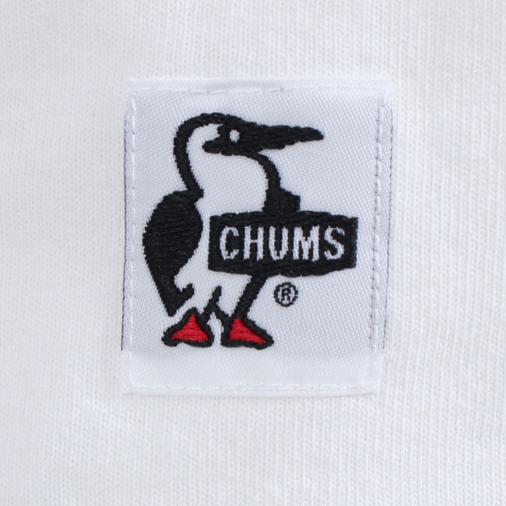 チャムス（CHUMS）（キッズ）ジュニア チャムスロゴ 半袖Tシャツ CH21-1175-W014 アウトドア カジュアル コットン シンプル