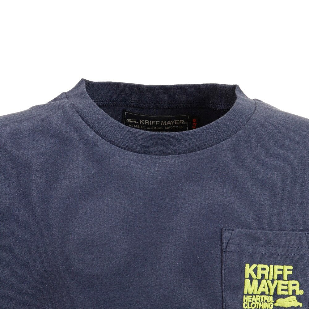 クリフメイヤー（KRIFF MAYER）（キッズ）抗菌半袖Tシャツ キャンプ 2147216K-90:MULTI-COL