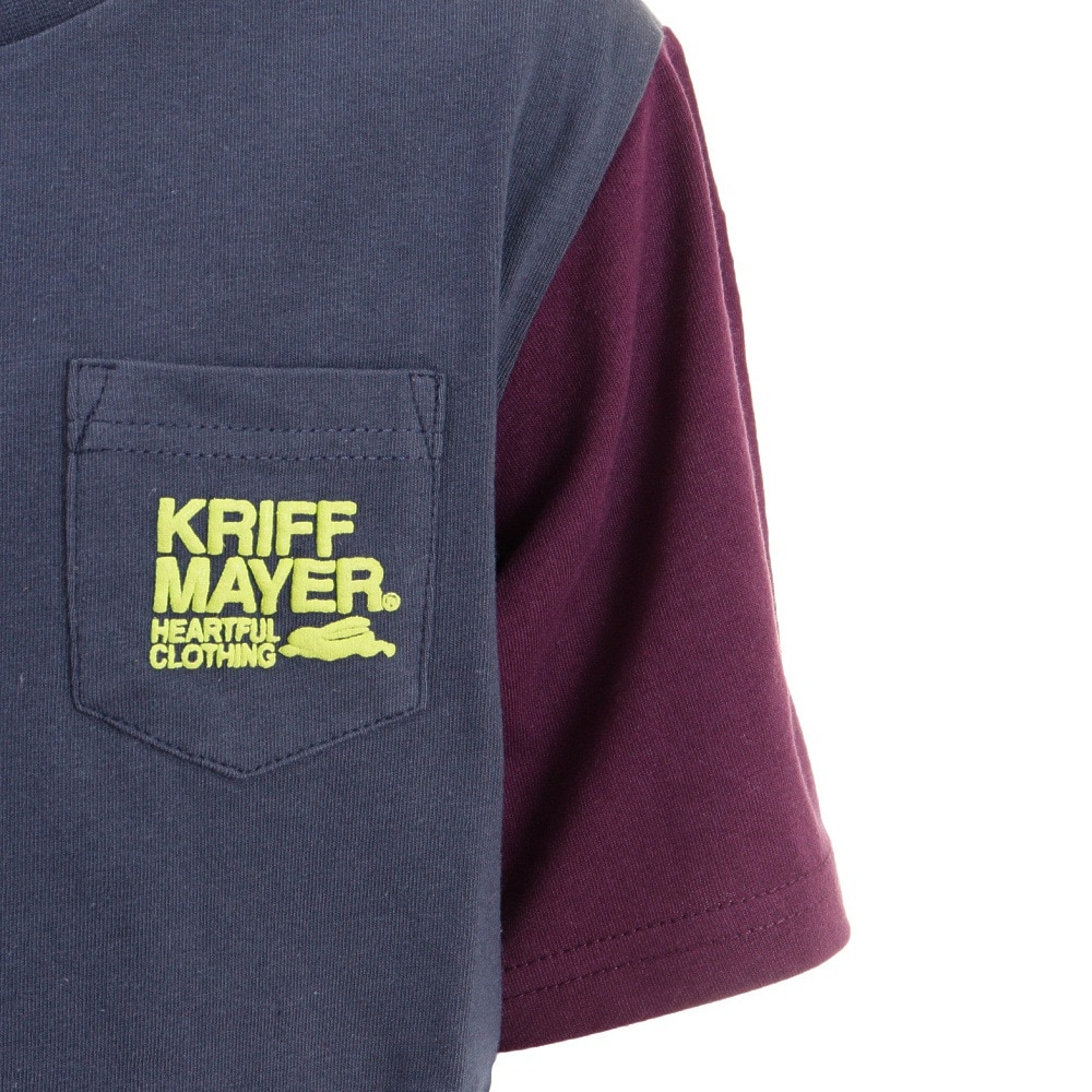 クリフメイヤー（KRIFF MAYER）（キッズ）抗菌半袖Tシャツ キャンプ 2147216K-90:MULTI-COL