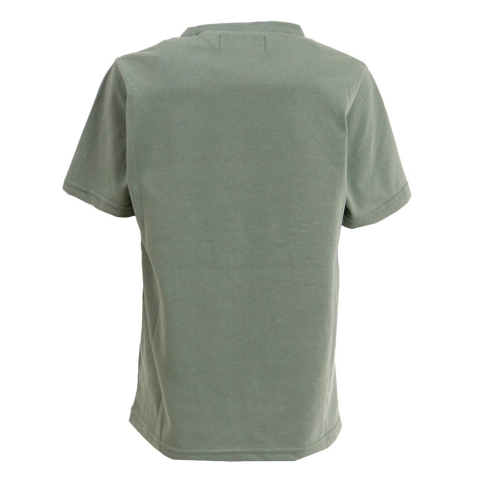 クリフメイヤー（KRIFF MAYER）（キッズ）3カラーロゴ半袖Tシャツ 2147822K-65:GREEN