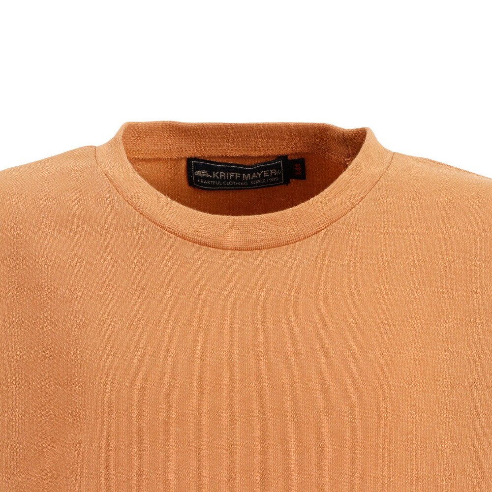 クリフメイヤー（KRIFF MAYER）（キッズ）フェイクレイヤードゆる半袖Tシャツ 2147823K-27:L.BROWN
