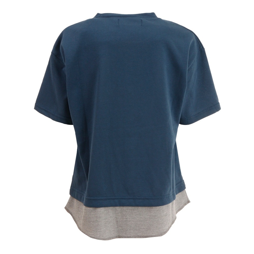 クリフメイヤー（KRIFF MAYER）（キッズ）フェイクレイヤードゆる半袖Tシャツ 2147823K-79:NAVY