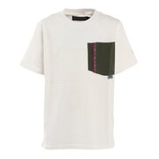 クリフメイヤー(KRIFF MAYER)(キッズ)さらのびポケTシャツ 2147828K-5 OFF