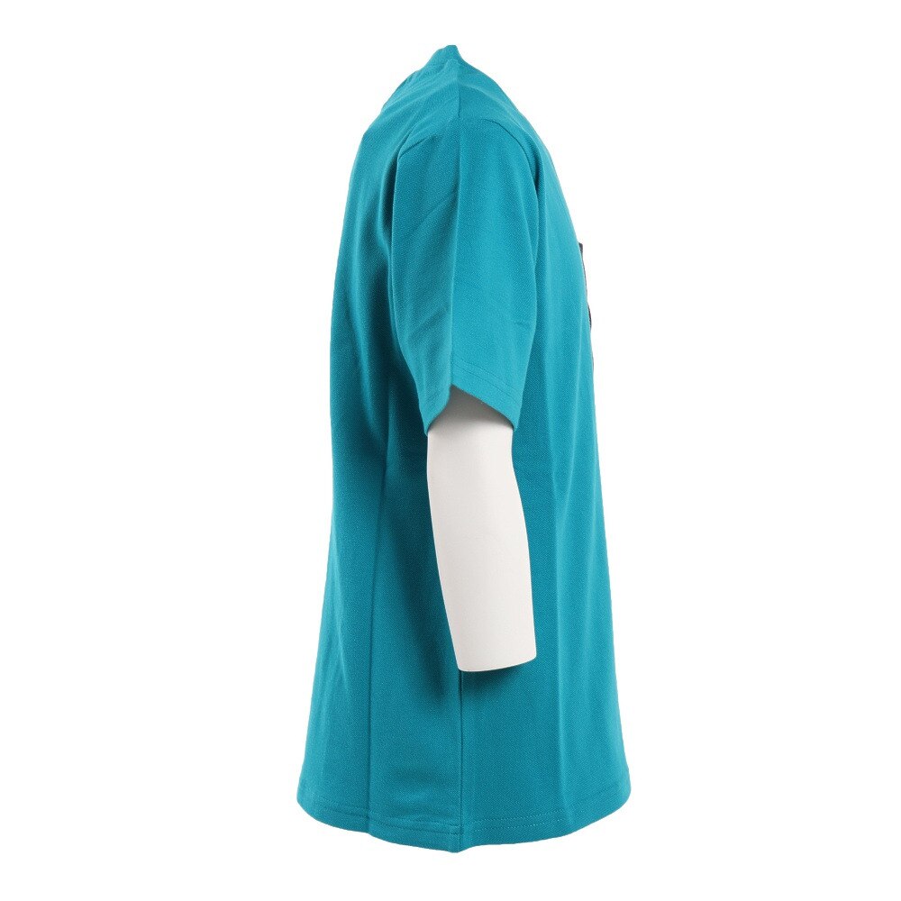 クリフメイヤー（KRIFF MAYER）（キッズ）さらのびポケTシャツ 147828K-76 TURQUOISE